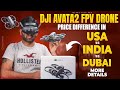 Dji avata 2 unboxing  initial impressions  india vs usa vs dubai  in telugu by vijay