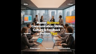 Master Business Communication: Impactful Slides, Workplace Culture & Powerful Feedback