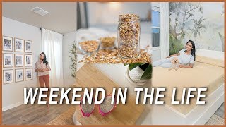 Weekend in my life vlog| Bedroom updates, gallery wall, Easy Granola recipe , Visiting Macon,GA. by Shikha Singh 918 views 1 year ago 18 minutes
