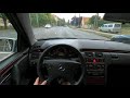 Mercedes Benz E 200 CDI W210  -  POV 4K GoPro