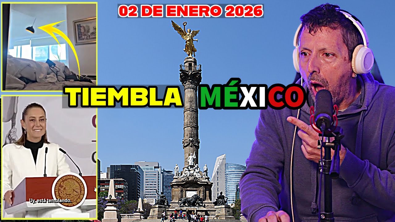 Reaccionando a las imágenes virales del temblor en México | 2 de enero