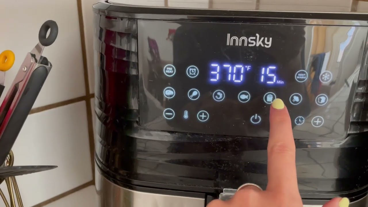  Innsky Air Fryer XL 5.8 QT, 【2022 Upgraded】 11 in 1 Oilless Air  Fryers Oven, Easy One Touch Screen with Preheat & Delay Start, ETL Listed,  Airfryer 1700W for Air Fry