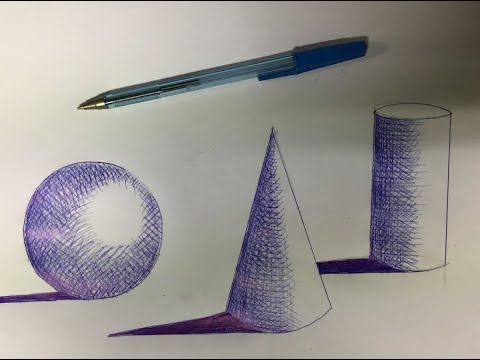 CROSS HATCHING TECHNIQUES #2 - YouTube