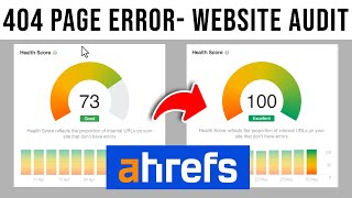 404 Page Error in Ahrefs SEO Audit | Technical SEO Audit screenshot 4