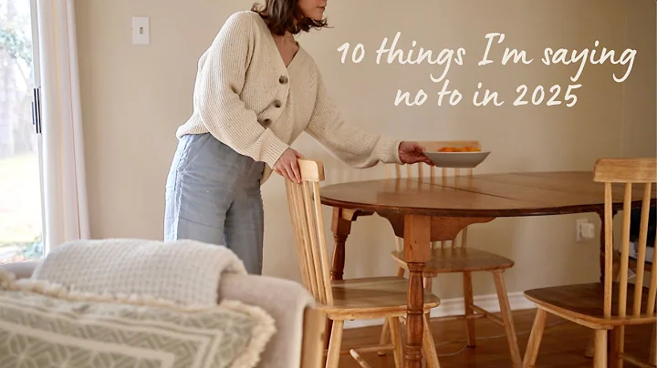 10 Things I'm NOT BUYING in 2025 💰 | Minimalism, Intentional Living + Saving Money thumbnail
