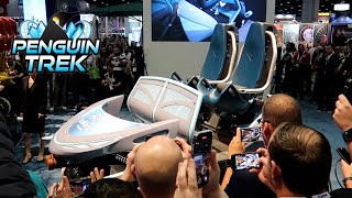 Penguin Trek SeaWorld Orlando Train Reveal | IAAPA Expo 23