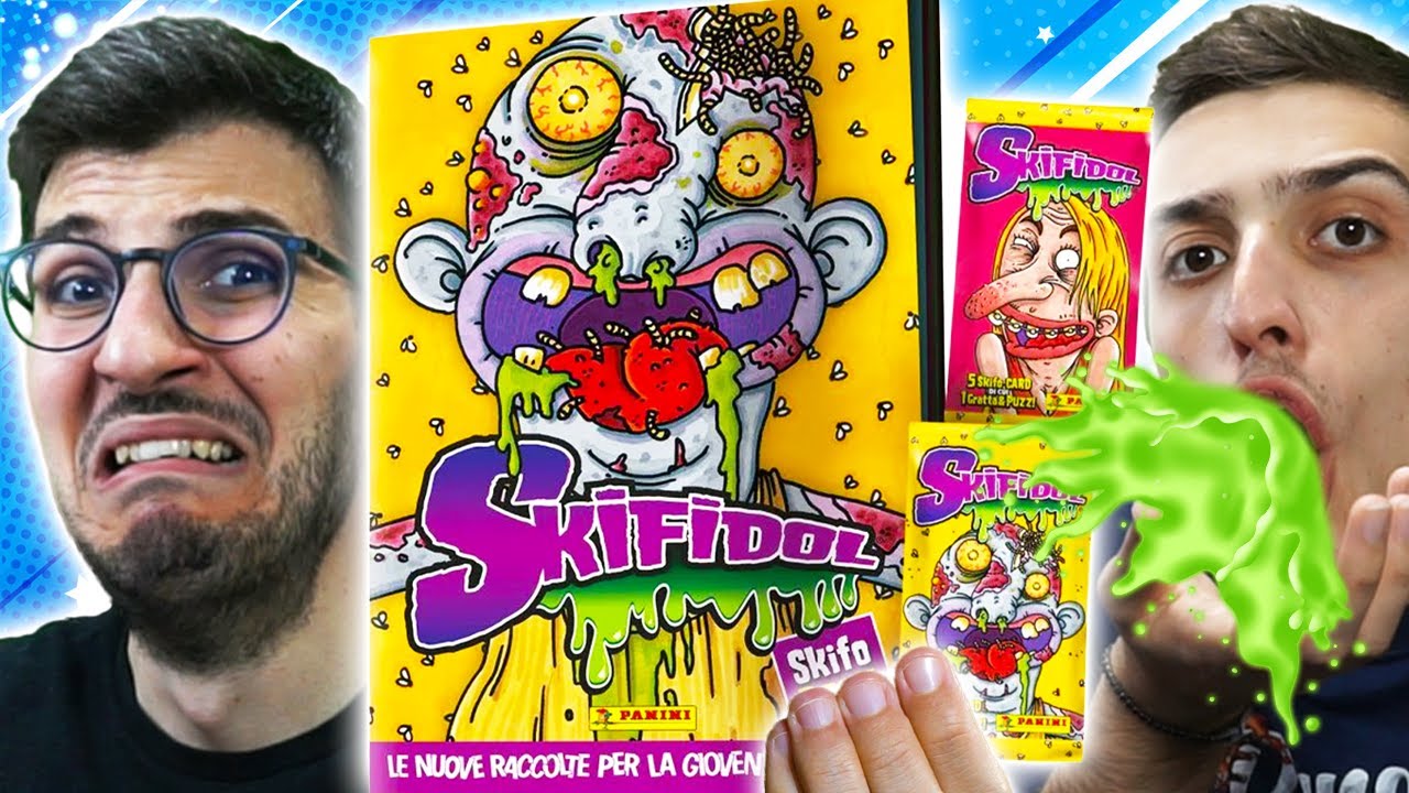 Album Vide + Sachet Pour Cartes Skifidol Italian Brainrot - Collection Complète 150 Cartes TCG Psychédélique