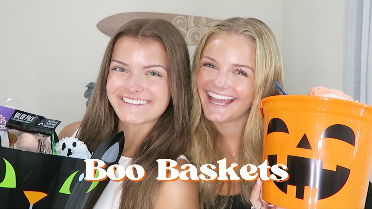 Sisters Make Boo Baskets for Each Other - Halloween 2025 - YouTube