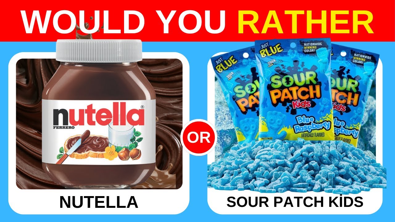Would You Rather...? Savory 🍕 vs Sweet 🍫 Edition | Food Quiz 2024