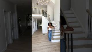 Making this house OUR home🏡✨: New staircase makeover #newhomeowner #homerenovation