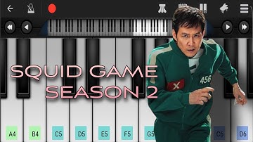 Mingle Game Song - SQUID GAME SEASON 2 OST • Perfect Piano App
