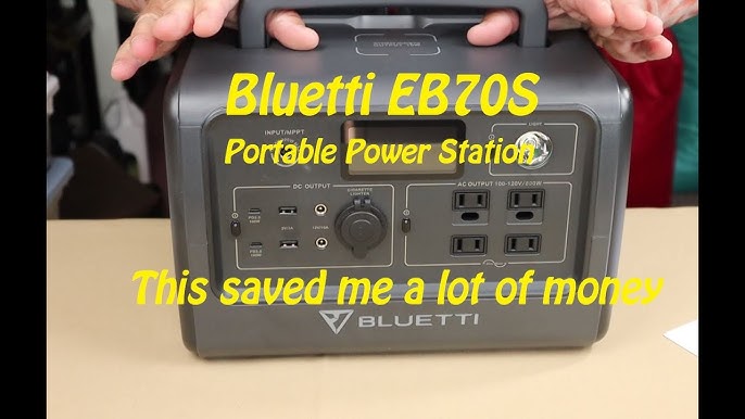 Bluetti EB70 Tragbare Lithium Powerstation, 1000W, 716Wh bei Camping Wagner  Campingzubehör