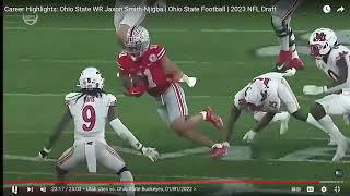 NFL Combine - WR Jaxon Smith Njigba - Ohio State X's and O's