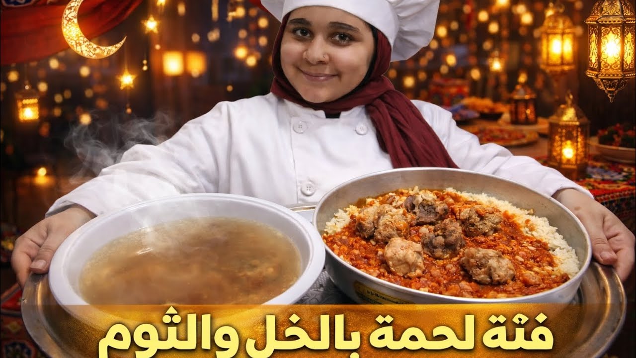 فتة لحمة بالخل والثوم #طبخ #تريند #اكسبلور #فتة #فتة_لحمة #ترند #الخل #الثوم 