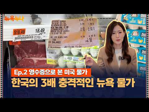 $150 Every Time I Shop? Experiencing NYC Grocery Prices / NYC Sis (Reporter Kim Joo-young)