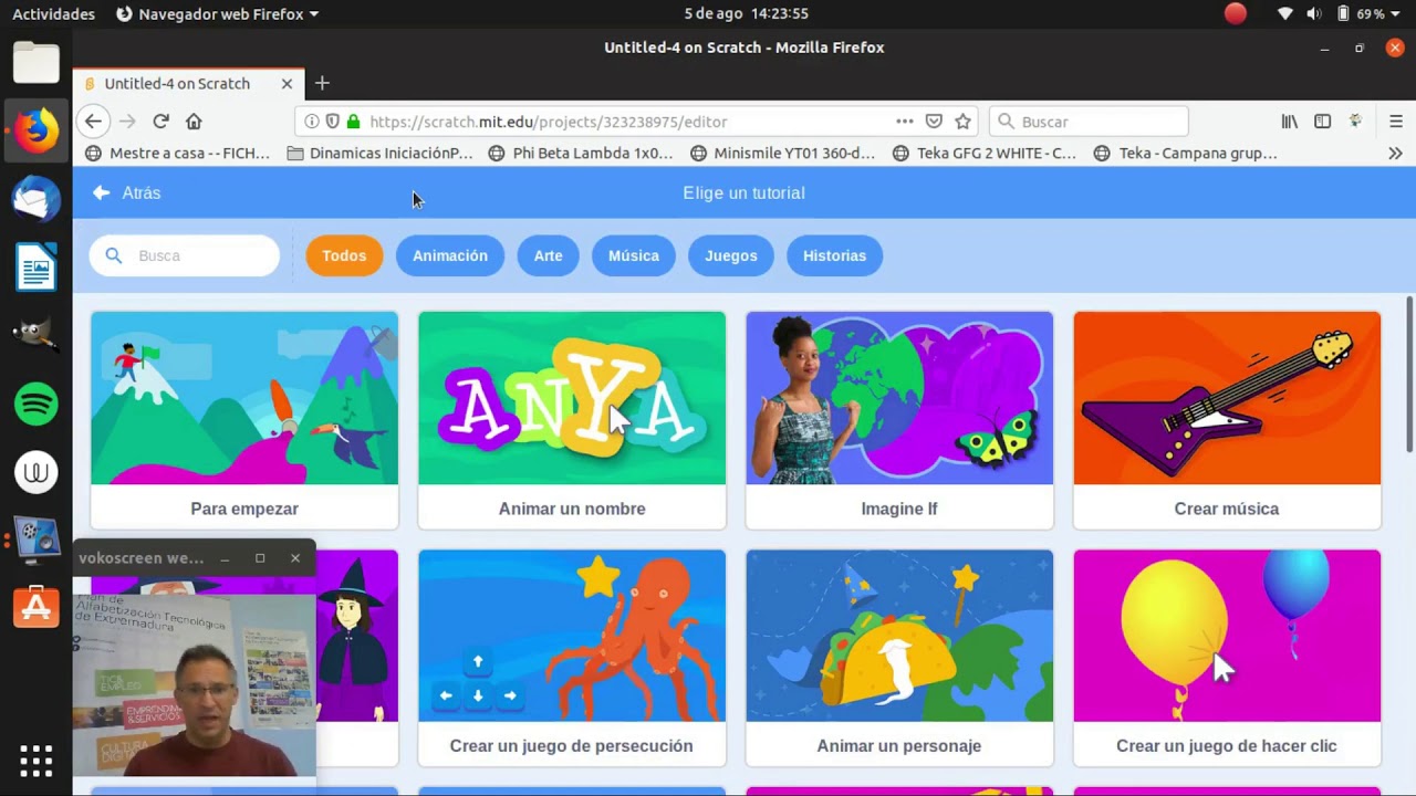 Formación Online. ¡Aprende a programar! Introducción a Scratch 3.0 ...