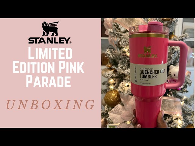 Stanley Adventure Quencher Tumbler  Limited Edition Pink Parade Unboxing  #stanleytumbler 