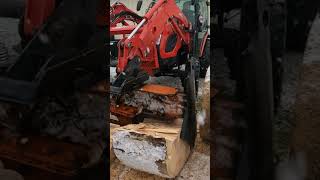 Kioti Ck2610 And Log Splitter