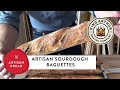 Artisan Sourdough Baguettes