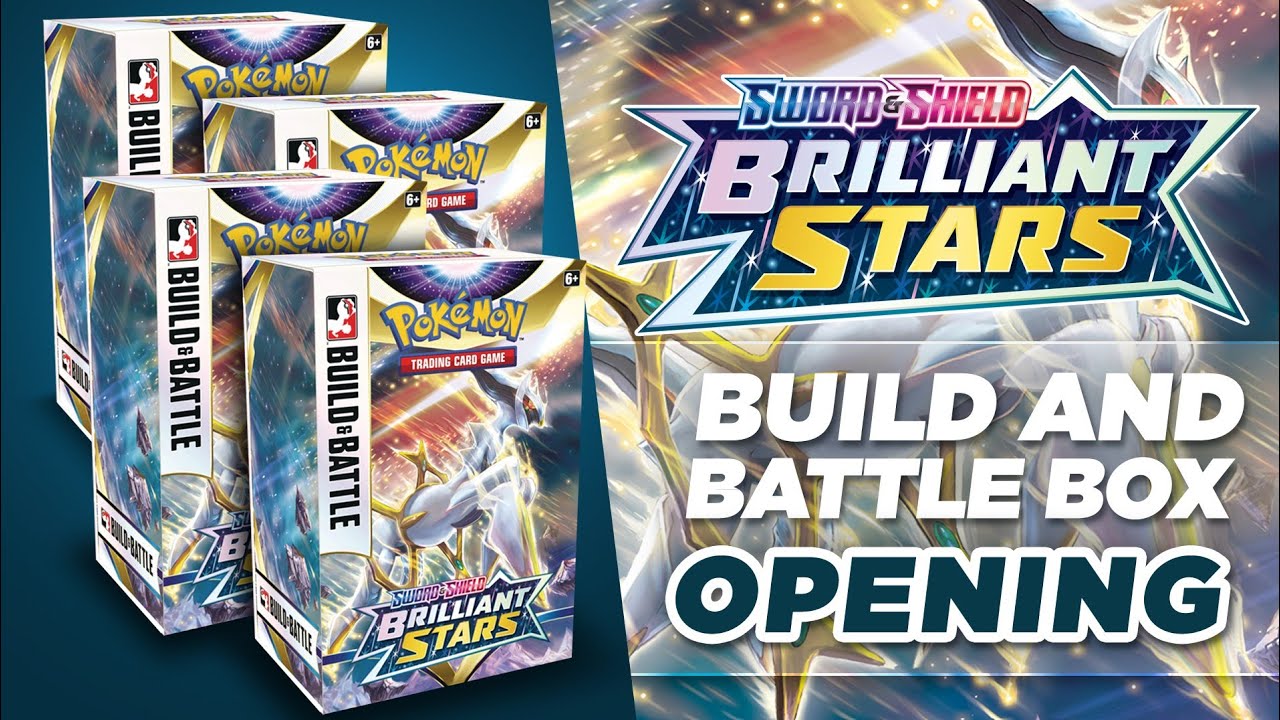 Pokémon TCG: Sword & Shield-Brilliant Stars Build & Battle Box