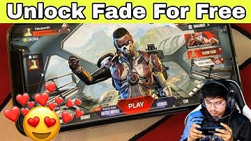 Unlock Fade Character For Free Apex Legends Mobile Exclusive Legend How to Unlock fade