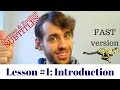 Lesson 1: Introduction to the German Course (FAST)