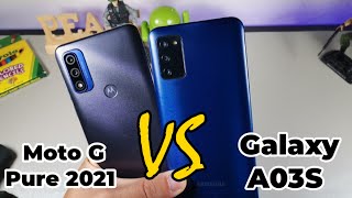 Moto G Pure (2021) Vs Samsung Galaxy A03s - In-Depth Comparison Review