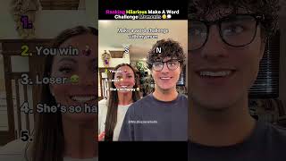 Ranking Hilarious Make A Word Challenge Moments (This Challenge Broke My Brain!) 😆🧠