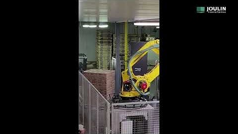 Palletizing Cardboard Boxes with a Joulin Vacuum Gripper