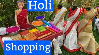 Holi Shopping | BHABHI KI HOLI KI SHOPPING | Poor People Holi  | Holi Celebration | Kahaniya New