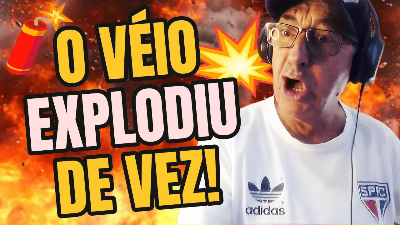 😡 O VÉIO SURTOU COM TODO MUNDO AO VIVO!
