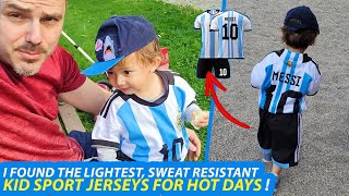 Light Sweat Proof Kid Soccer Jerseys! Messi / Ronaldo / Vini Jr / Bellingham