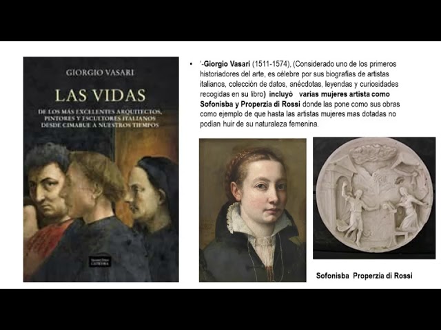 Artistas Mujeres olvidadas, ignoradas, silenciadas y borradas por la historia del arte, clase 1.
