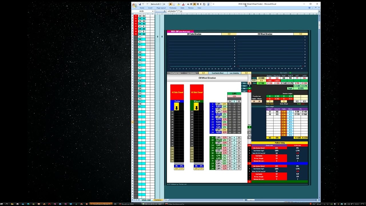 VRX8 SWF Test & Bet Instructions