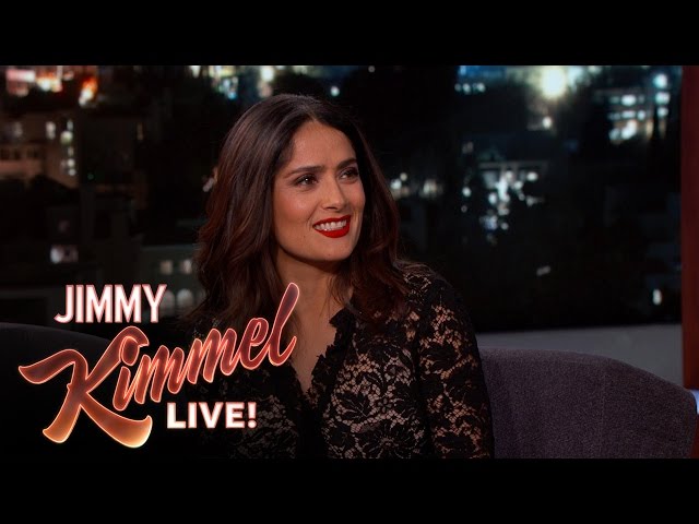 Salma Hayek Always Has a Mexican Kitchen class=