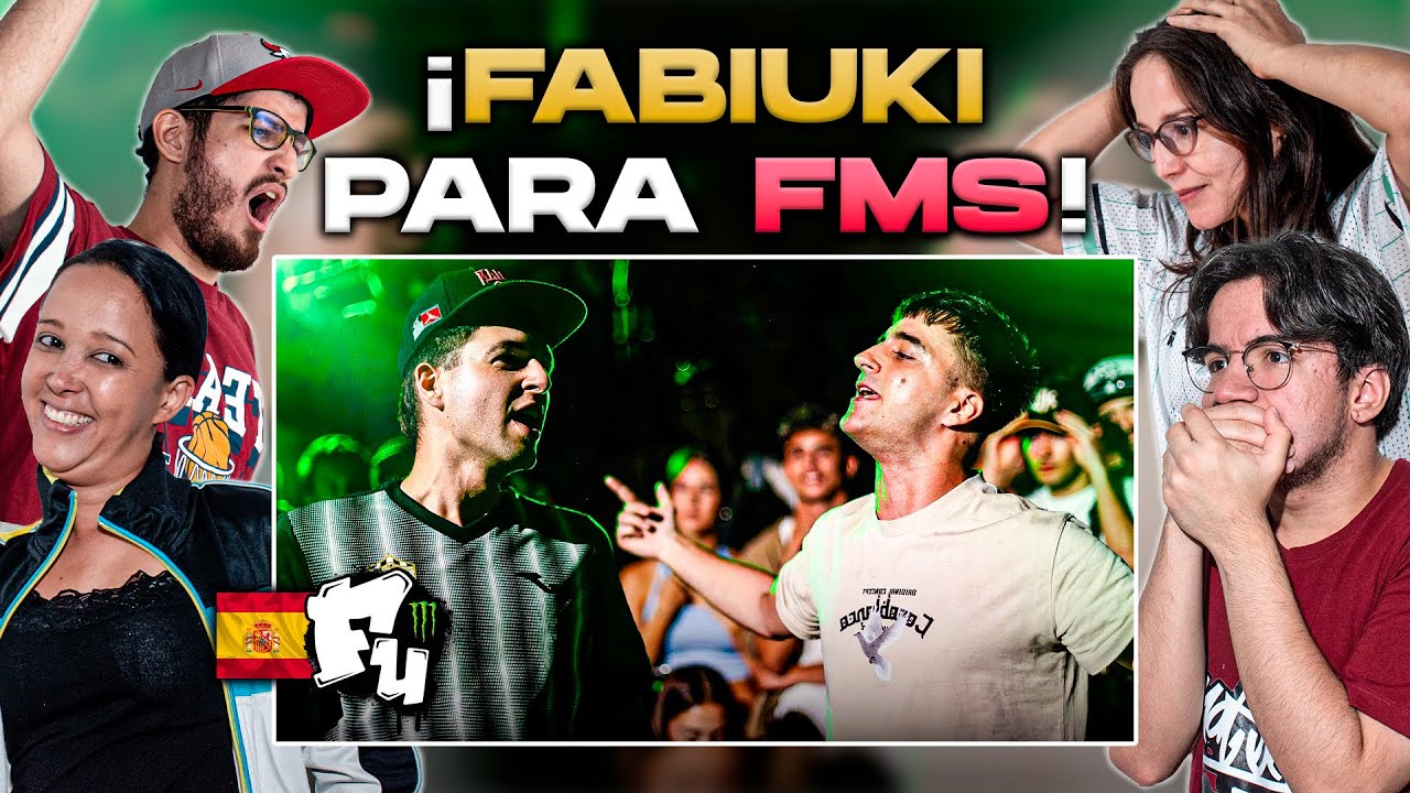 🔥¡FABIUKI DEBE ESTAR EN FMS ESPAÑA 🇪🇸 ! - COLOMBIANOS REACCIONAN a FABIUKI vs DR.FILTROS [FU 2025]💣