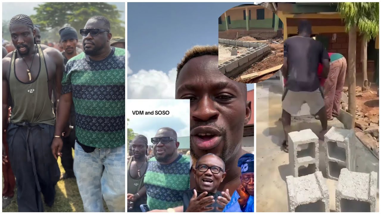 “VDM Starts Building the School After King’s Approval — His Haters Are Now Ratels!”