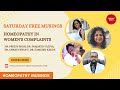 Homeopathy in Women's Complaints