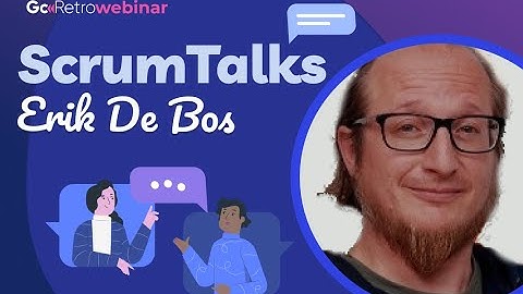 ScrumTalks   Erik de Bos