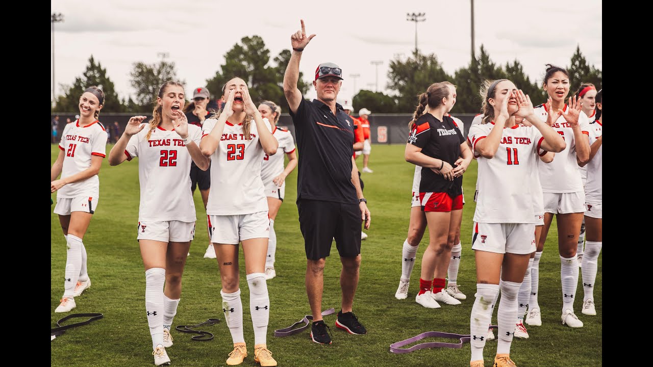 Texas Tech Soccer Big 12 Awards Review Oct. 26, 2023 YouTube