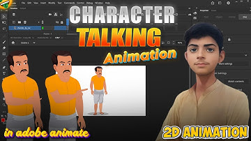 character Talking  Animation in Hindi| Talk Animation in adobe animate cc