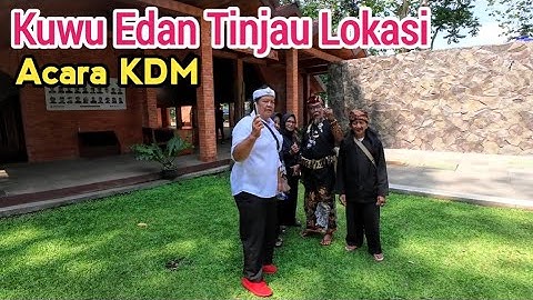 Pak Kuwu Edan Sedang Meninjau Lokasi Acara KDM Nganjang Ka Warga#kangdedymulyadi #kdm #kuwuedan 