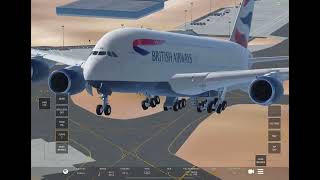 British Airways A380-800 takoff(Update 24.2)
