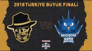 2018 Türkiye Büyük Finali: Royal Bandits ( RB ) vs Bahçeşehir SuperMassive ( SUP )