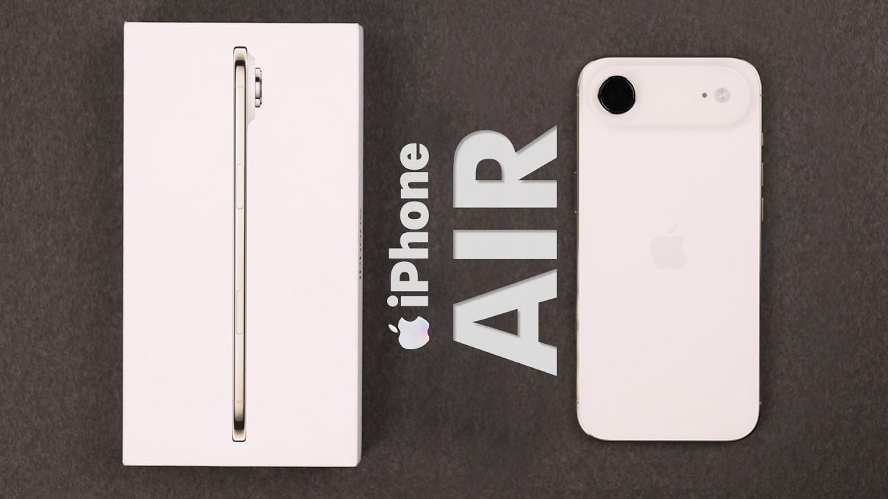 iPhone AIR First Time Setup! [Beginner’s Guide] - YouTube