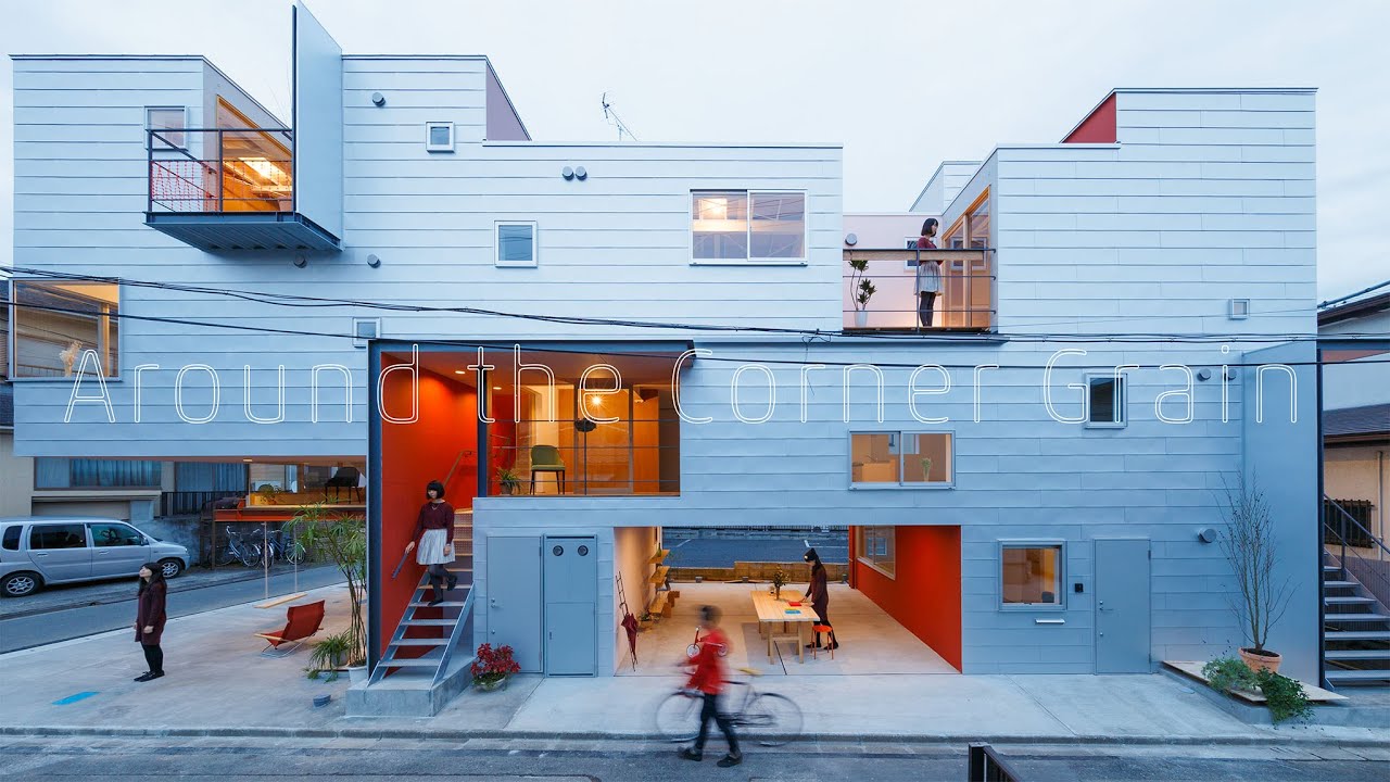 裏から見た現代住宅 Room Tour] Indoor roof and ceiling paintings! A 