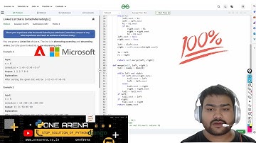 Linked List that is Sorted Alternatingly | geeksforgeeks POTD