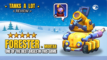 ONE OF THE BEST BASES IN THIS GAME (FORESTER) REVIEW & GAMEPLAY | TANKS A LOT