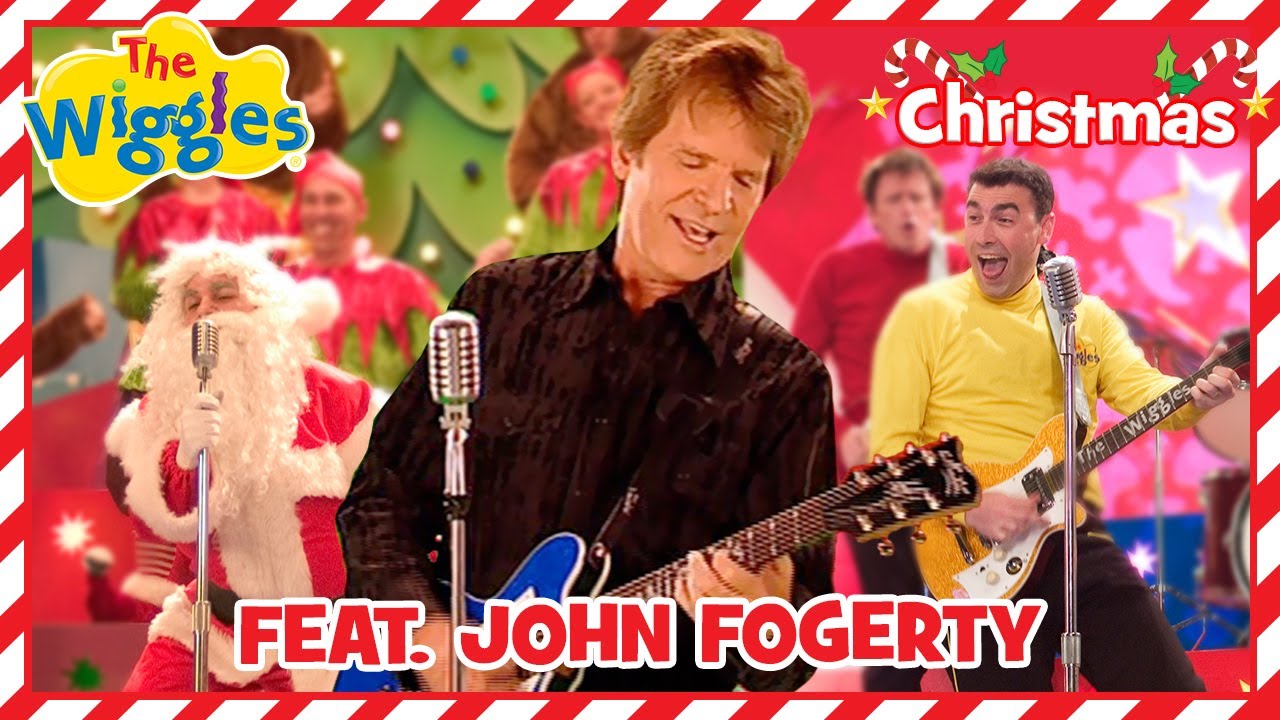 Rockin' Santa! 🎅 The Wiggles + John Fogerty 🎄 Family Christmas