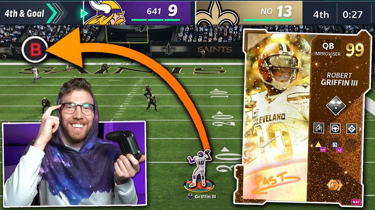 Я бросил ЭТОТ пас ради победы с Золотым Билетом RG3... Внутри Разума Трона